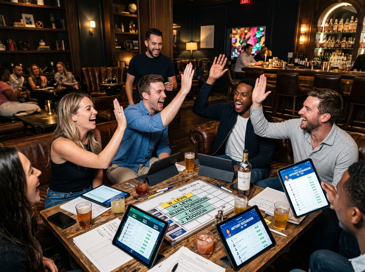 NFL Draft Night Celebration